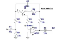 rangkaian bass booster sederhana