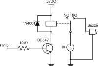 rangkaian buzzer sederhana