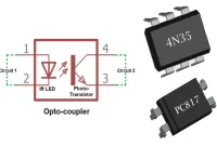 Rangkaian Optocoupler PC817