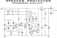 rangkaian speaker protektor