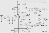 skema rangkaian power amplifier